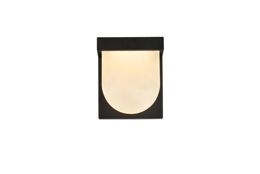 LED Aluminum with Acrylic Shade Outdoor Wall Sconce - LV LIGHTING