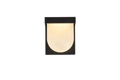 LED Aluminum with Acrylic Shade Outdoor Wall Sconce - LV LIGHTING