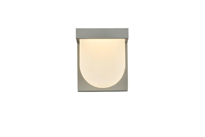 LED Aluminum with Acrylic Shade Outdoor Wall Sconce - LV LIGHTING
