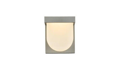 LED Aluminum with Acrylic Shade Outdoor Wall Sconce - LV LIGHTING