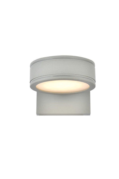 LED Aluminum with Acrylic Shade Outdoor Wall Sconce - LV LIGHTING