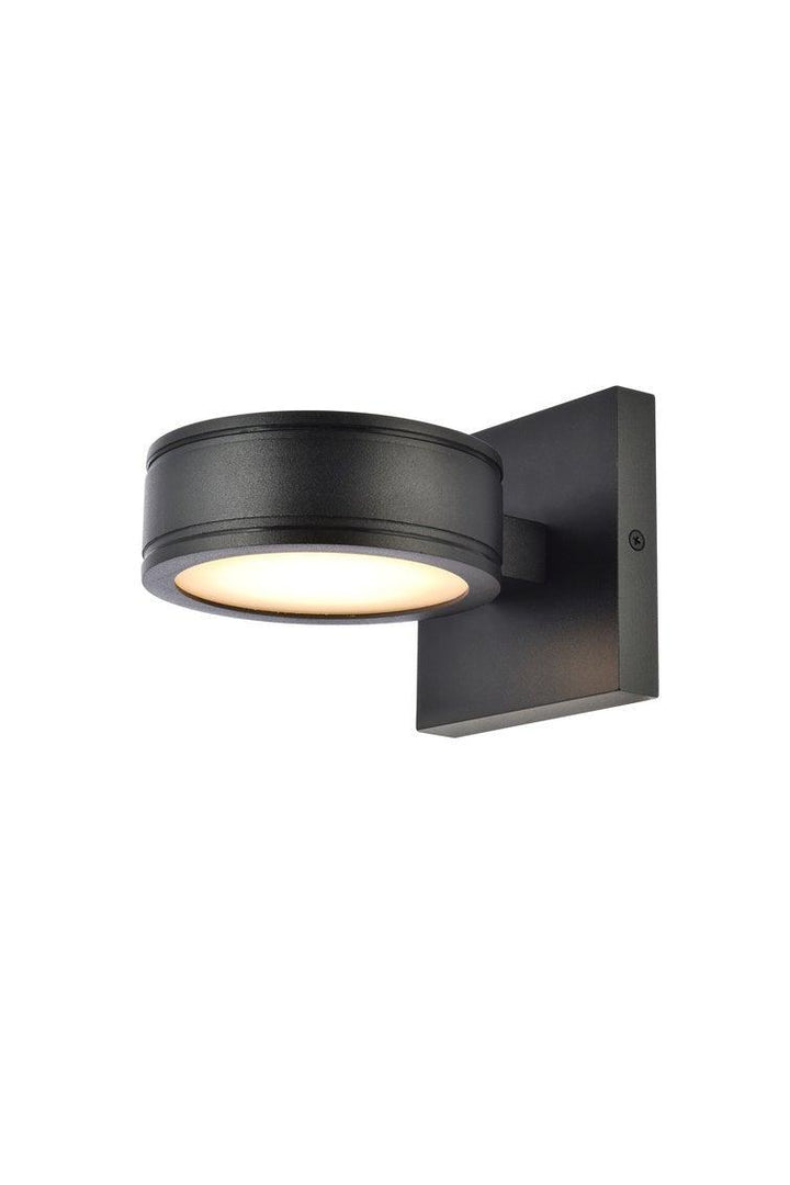 LED Aluminum with Acrylic Shade Outdoor Wall Sconce - LV LIGHTING