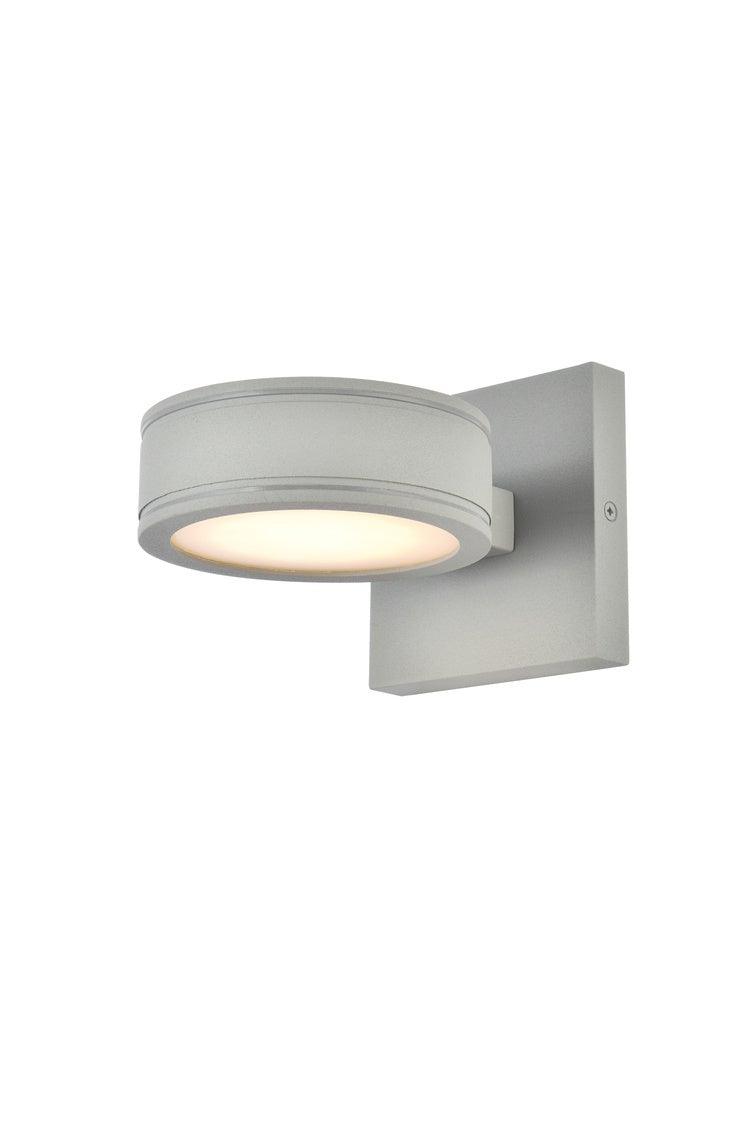 LED Aluminum with Acrylic Shade Outdoor Wall Sconce - LV LIGHTING