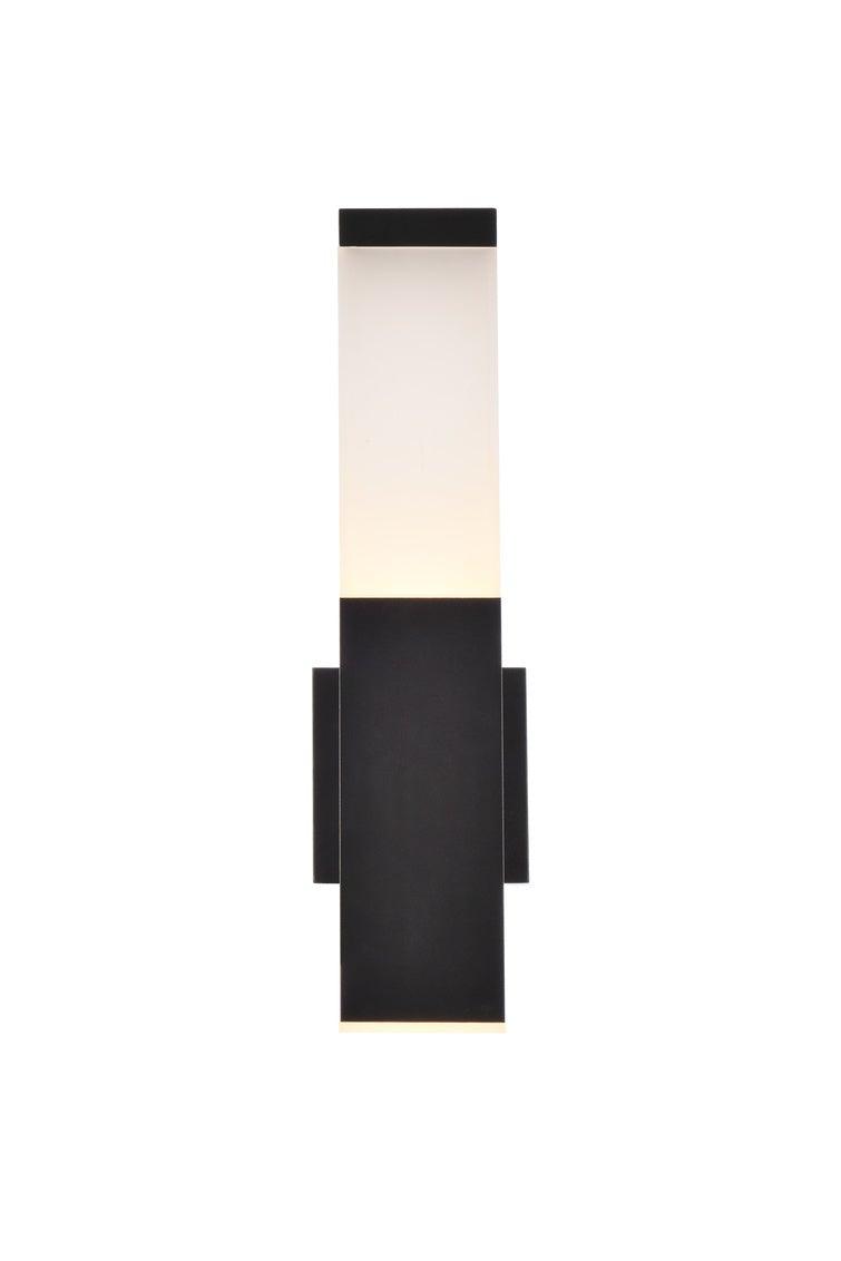 LED Aluminum Rectangular Outdoor Wall Sconce - LV LIGHTING