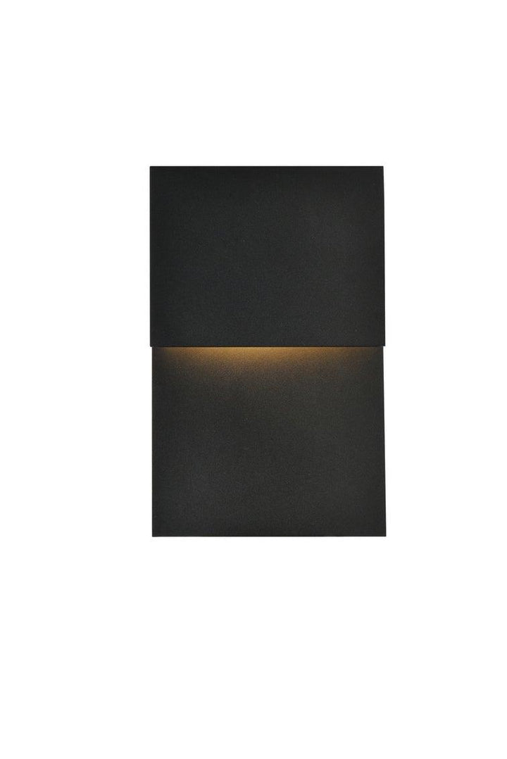 LED Aluminum Rectangular Outdoor Wall Sconce - LV LIGHTING