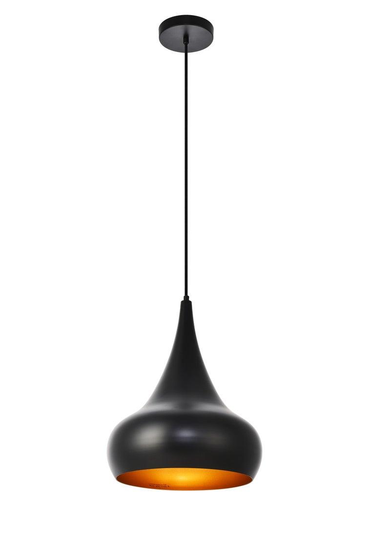 Black Tear Drop Pendant Shade Pendant - LV LIGHTING