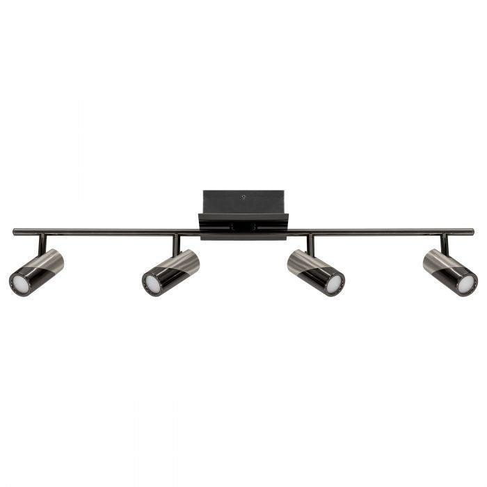 LED Nero with Satin Nickel Track Light - LV LIGHTING