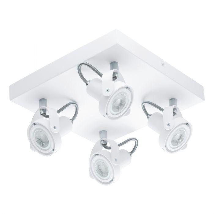 Steel Square Frame GU10 Base Spot Flush Mount - LV LIGHTING