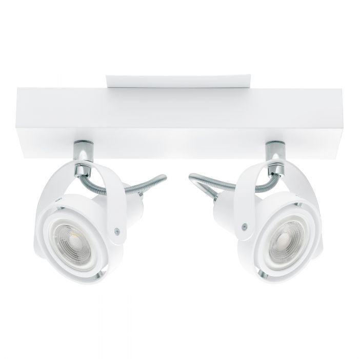 White Frame with GU10 Base Track Light - LV LIGHTING