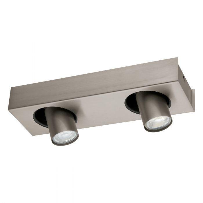 Satin Nickel with GU10 Base Track Light - LV LIGHTING