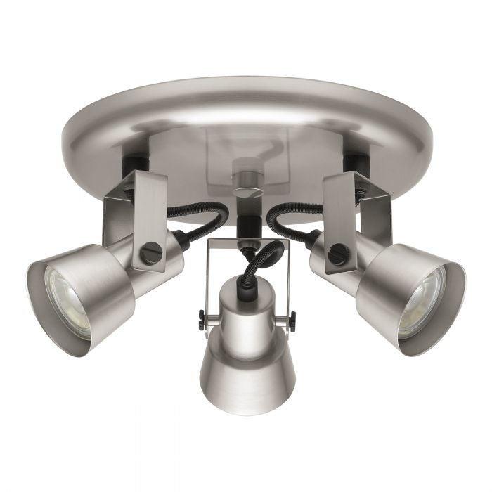 Steel Round GU10 Base Spot Flush Mount - LV LIGHTING