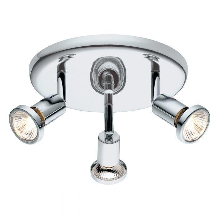 Steel Round Base with GU10 Base Spot Flush Mount - LV LIGHTING