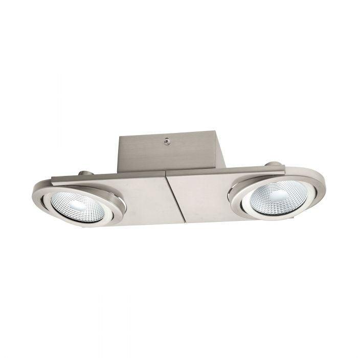 LED Satin Nickel Spot Track Light - LV LIGHTING