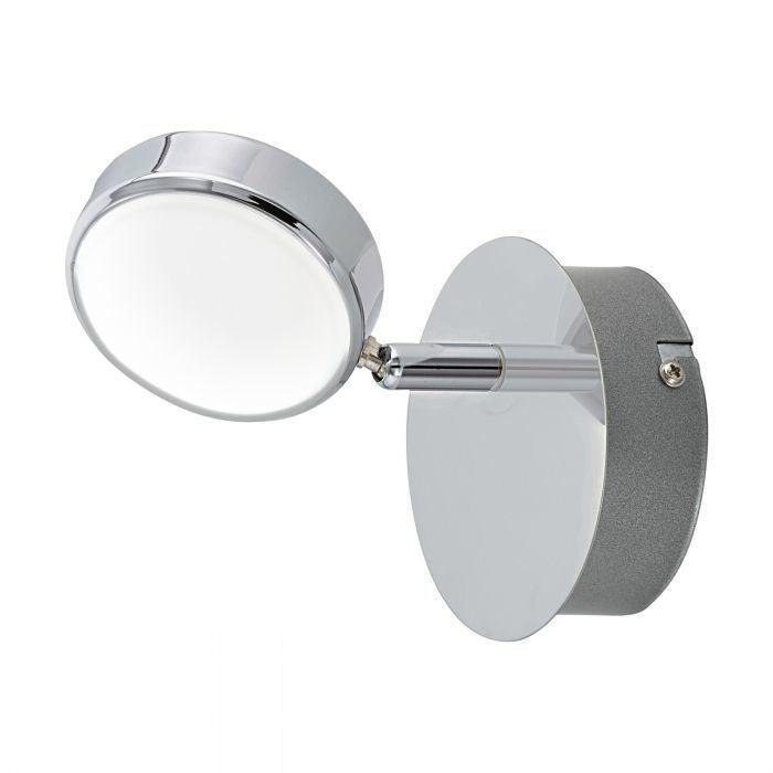 LED Chrome Round Base Spot Wall Sconce - LV LIGHTING