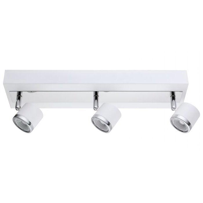 LED White with Chrome Spot Track Light - LV LIGHTING