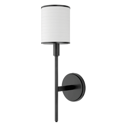 Steel with Fabric Shade Wall Sconce - LV LIGHTING