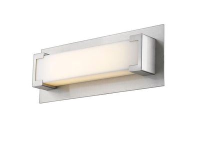LED Steel with Rectangle Diffuser Wall Sconce - LV LIGHTING