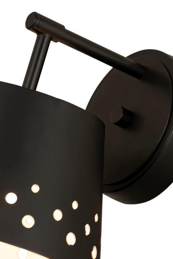 Steel with Dotted Shade Wall Sconce - LV LIGHTING