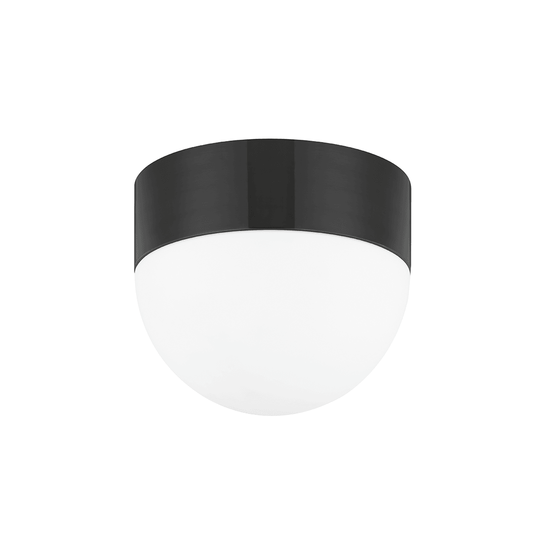 Steel with Frosted Glass Flush Mount - LV LIGHTING