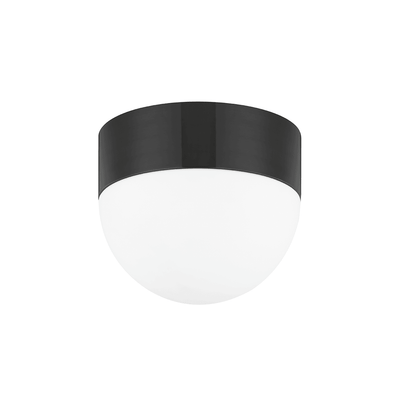 Steel with Frosted Glass Flush Mount - LV LIGHTING