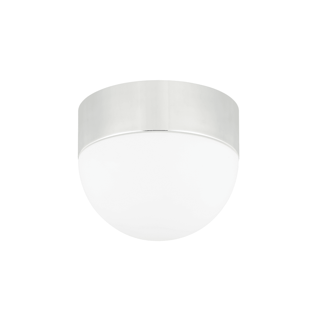 Steel with Frosted Glass Flush Mount - LV LIGHTING