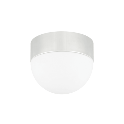 Steel with Frosted Glass Flush Mount - LV LIGHTING