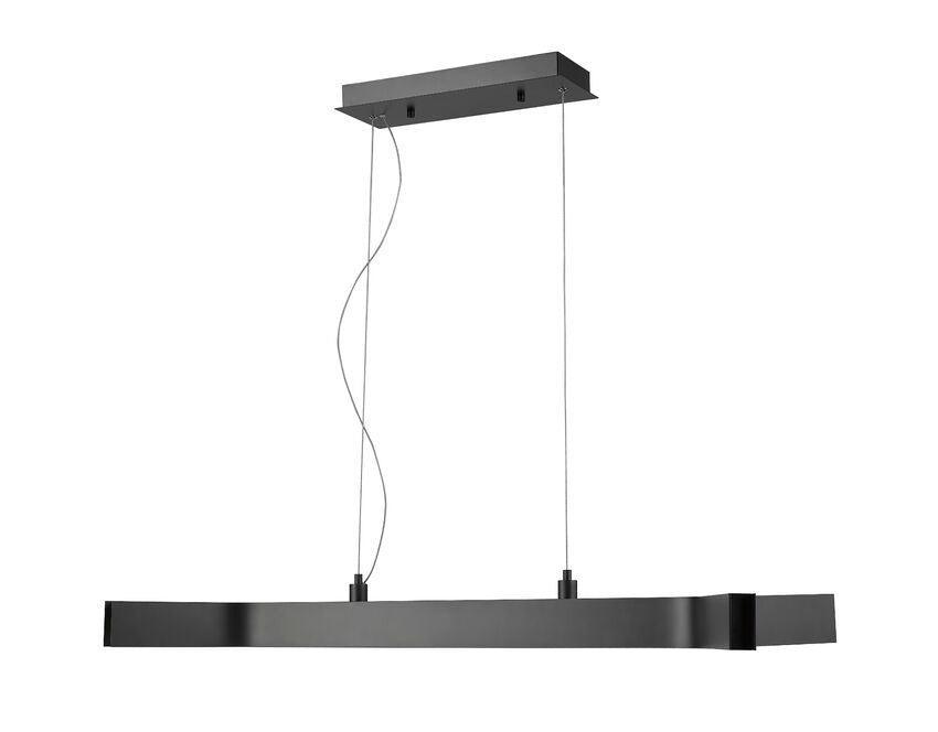 LED Matte Black Linear Design Pendant - LV LIGHTING