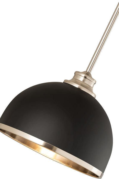 Steel with Semicircle Shade Pendant - LV LIGHTING