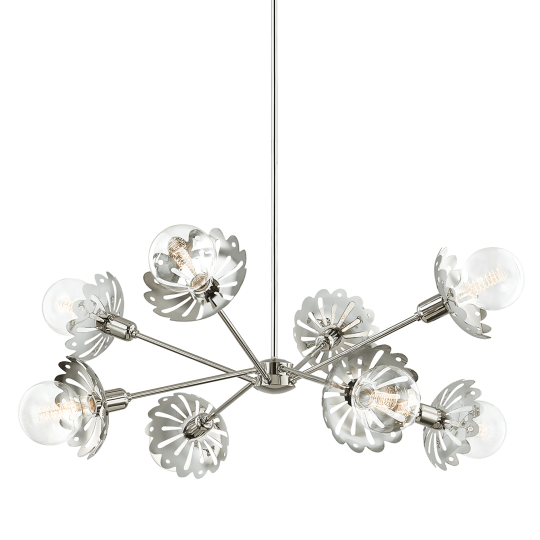 Steel with Open Air Frame Chandelier - LV LIGHTING