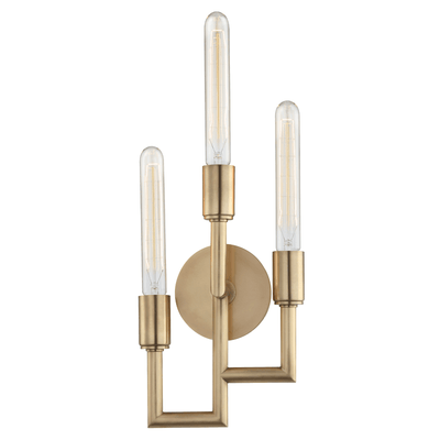 Steel with Square Arms Wall Sconce - LV LIGHTING