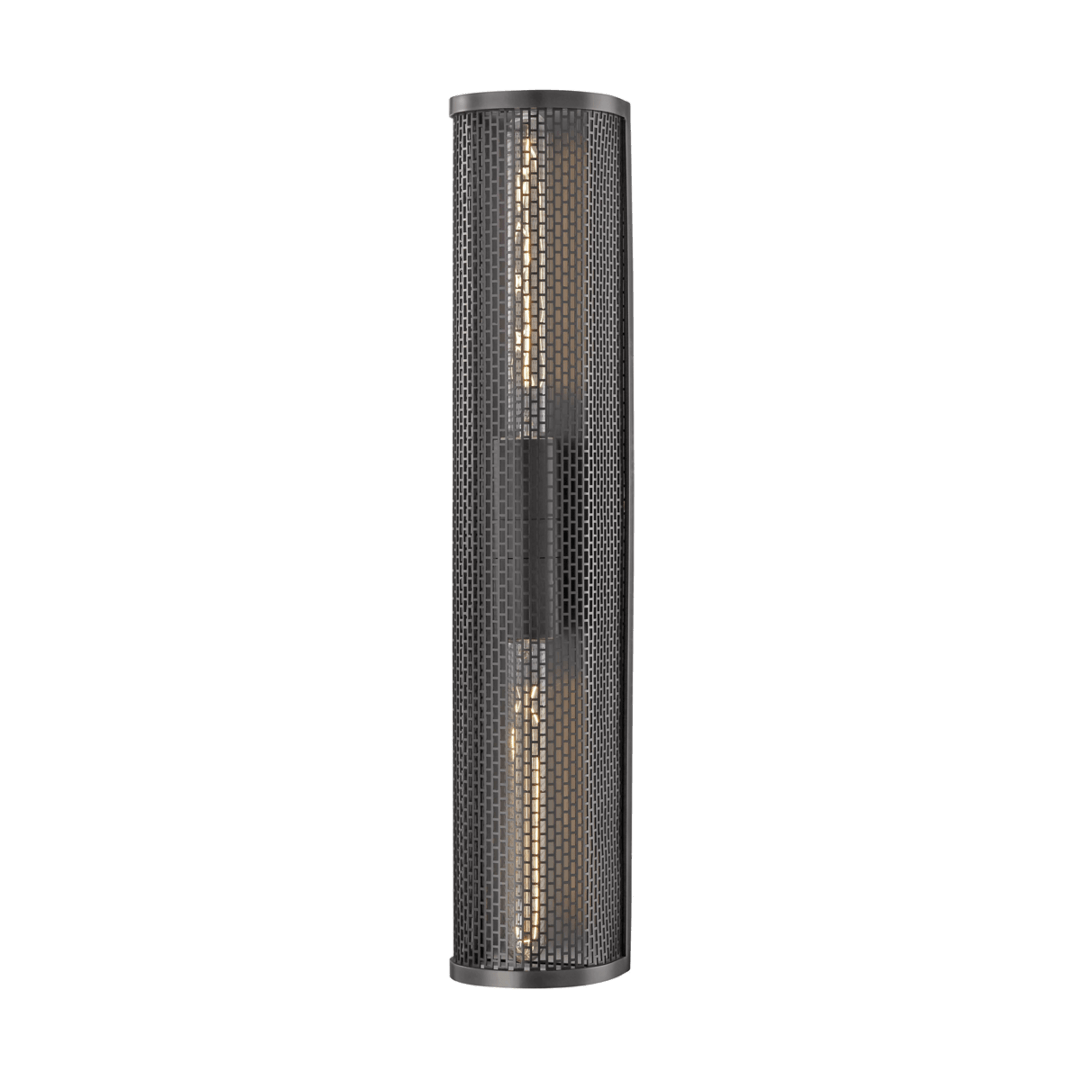 Steel with Mesh Shade Wall Sconce - LV LIGHTING