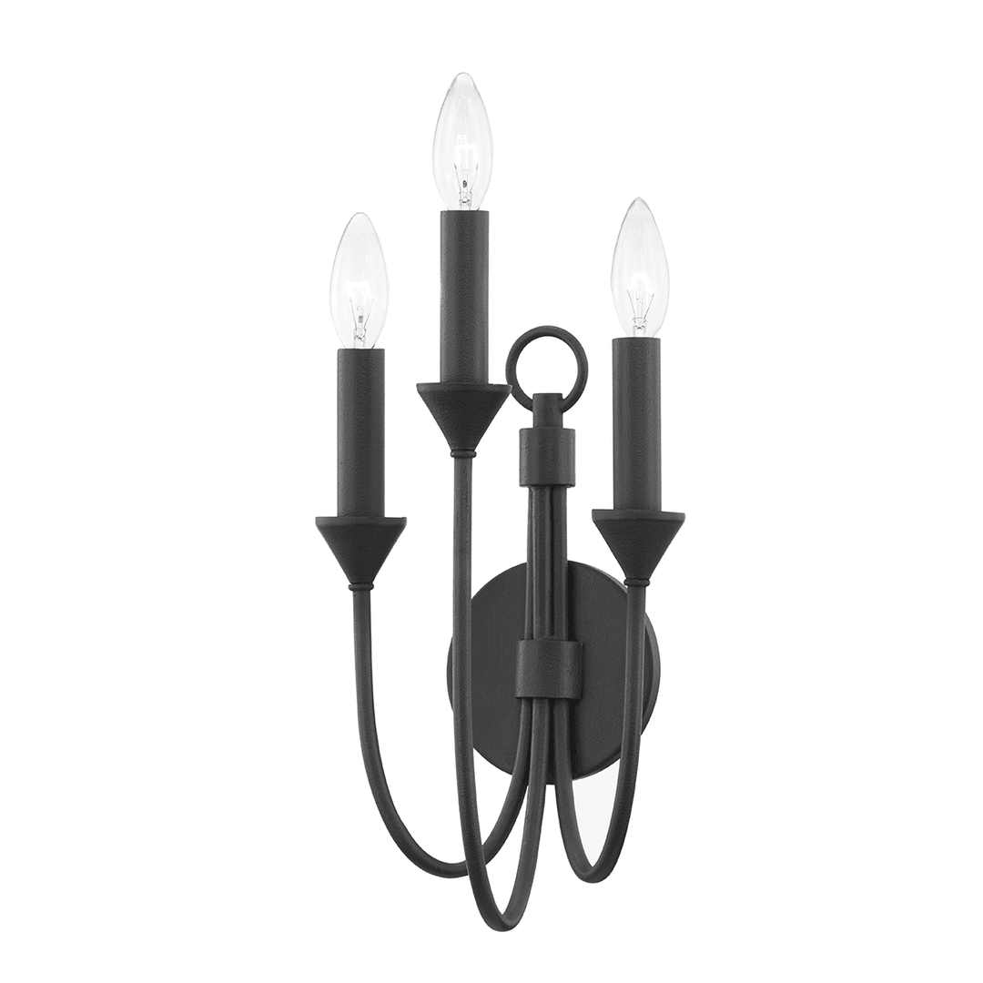 Steel with Arch Arms Wall Sconce - LV LIGHTING