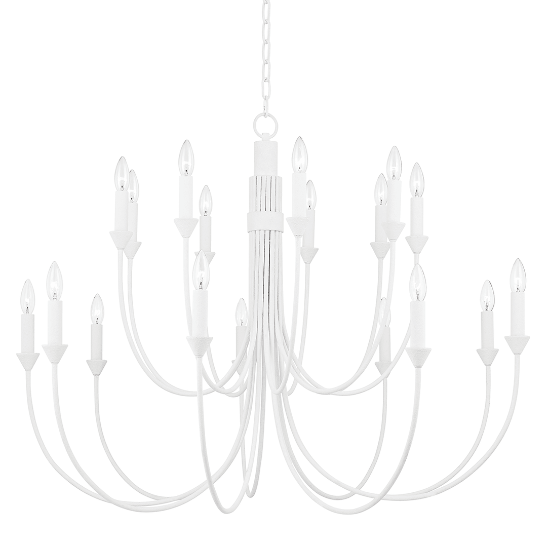Steel with Arch Arms Chandelier - LV LIGHTING