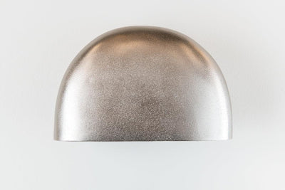 LED Solid Cast Textured Steel Hooded Wall Sconce - LV LIGHTING