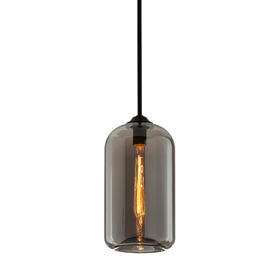 Steel with Glass Shade Pendant - LV LIGHTING