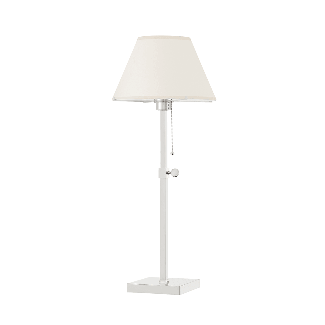 Steel Adjustable Rod with Fabric Shade Table Lamp - LV LIGHTING