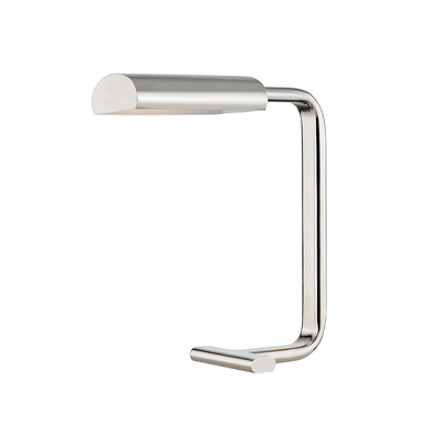 Steel with Angled Arm Table Lamp