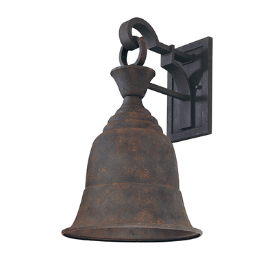 Centennial Rust Bell Shade Outdoor Wall Sconce - LV LIGHTING