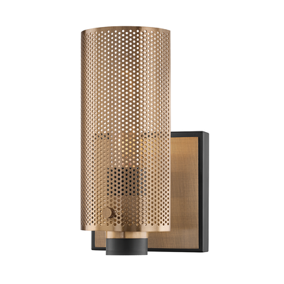 Steel Mesh Shade Wall Sconce