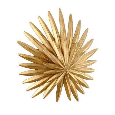 Layered Palm Frond Shade Wall Sconce - LV LIGHTING