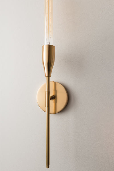 Steel Frame with Rod Wall Sconce