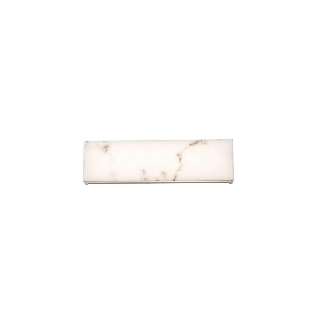 LED Aluminum Frame with Faux Alabster Diffuser Vanity Light - LV LIGHTING