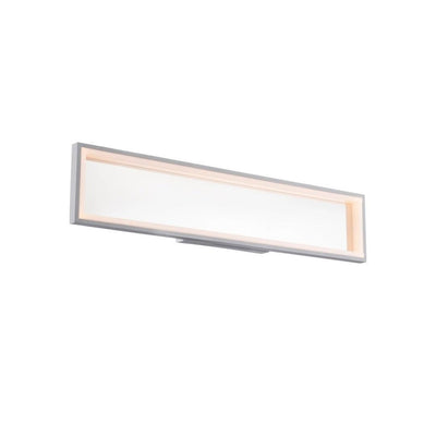 LED Titanium Color Frame with Acrylic Diffuser Vanity Light - LV LIGHTING