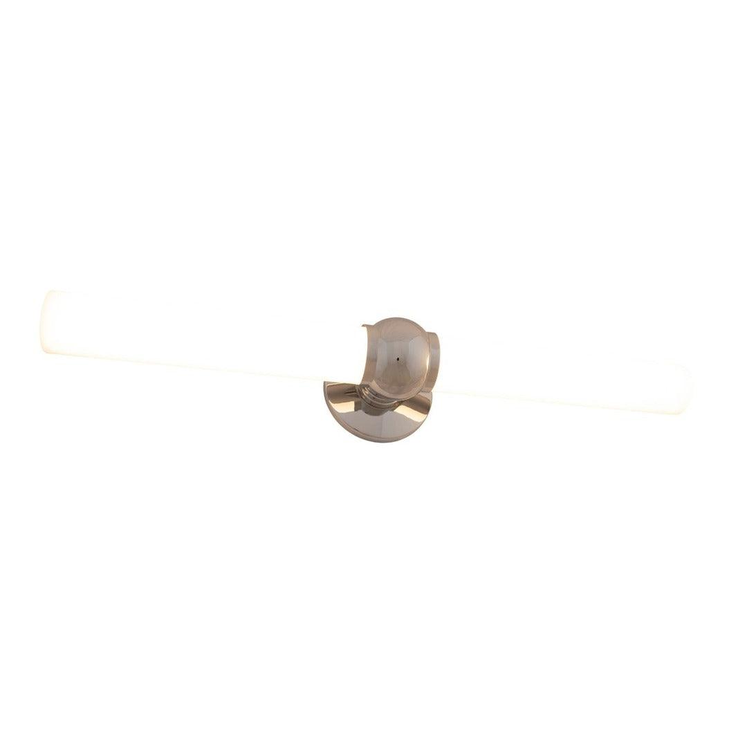 LED Aluminum Frame with Cylindrical Glass Diffuser Vanity Light - LV LIGHTING