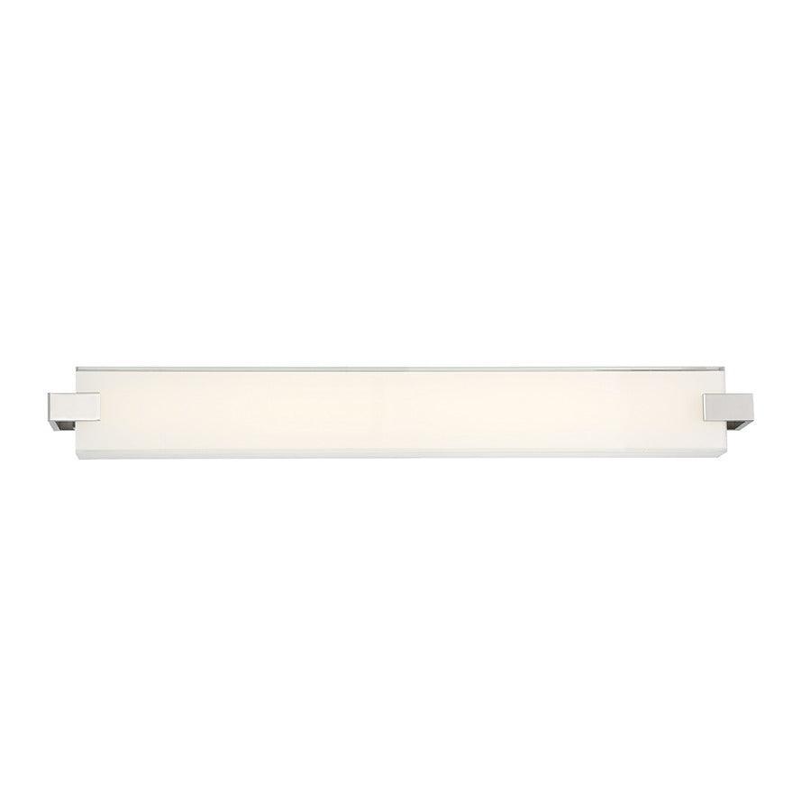 LED Aluminum Frame with Mitered Glass Diffuser Vanity Light - LV LIGHTING