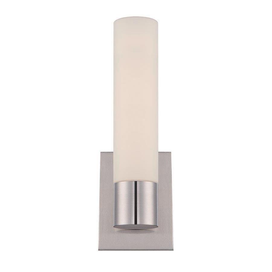 LED Aluminum Frame with Cylindrical Glass Diffuser Wall Sconce - LV LIGHTING