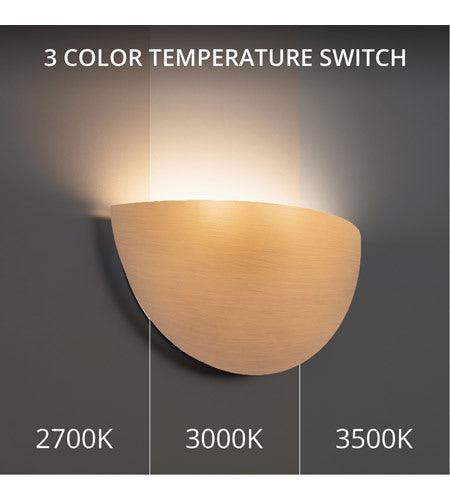 LED Aluminum Frame with Frosted Glass Diffuser Color Changeable Wall Sconce - LV LIGHTING