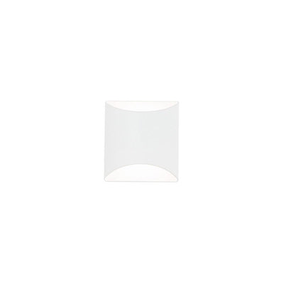 LED Aluminum Frame with Frosted Glass Diffuser Color Changeable Wall Sconce - LV LIGHTING
