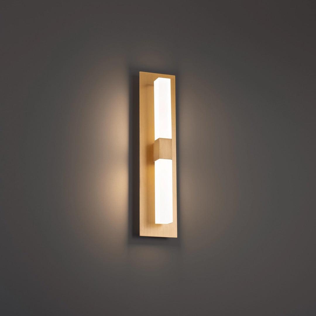 LED Steel Frame with Acrylic Diffuser Wall Sconce - LV LIGHTING