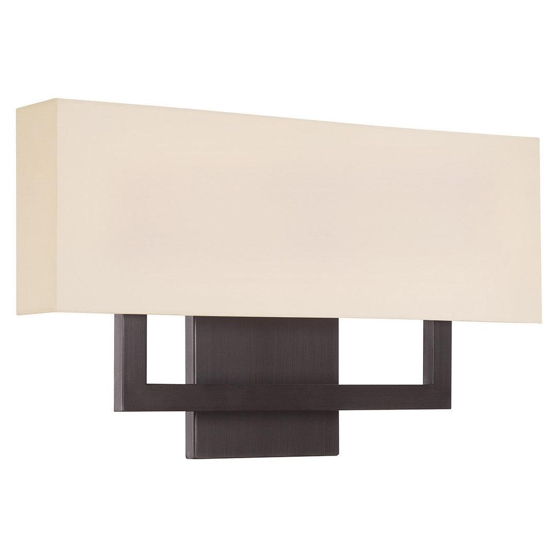 LED Aluminum Frame with Fabric Diffuser Wall Sconce - LV LIGHTING